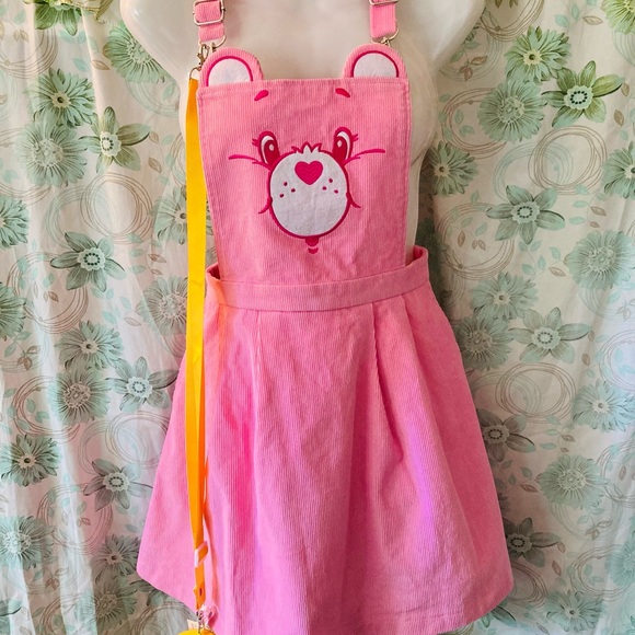 💗 CAREBEARS PINK PINAFORE💗 - Picture 15 of 16